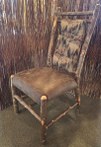 Upholstered Hickory Dining Chair