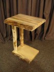 Live Edge Pine Push Table